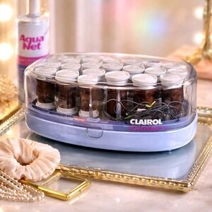 Vintage 1985 Clairol Kindness VH24 Velvet Hot Rollers 22 Rollers 22 Pins TESTED